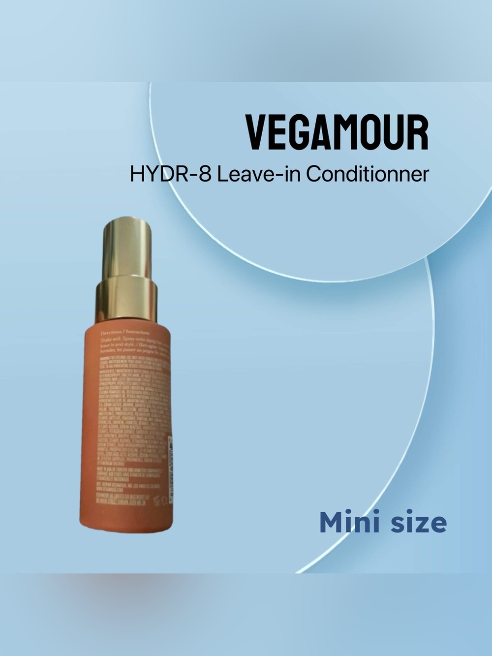 🇬🇧🆕NWOB VEGAMOUR | MINI | Shine & Repair HYDR-8 Leave-In Conditioner